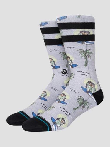 Stance Surfing Monkey Socks mønster