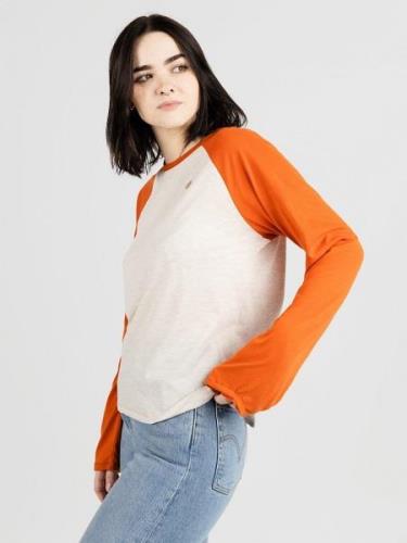 Kazane Wilma Langærmet t-shirt orange