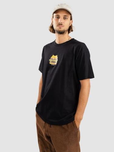 Leon Karssen Burgercat T-shirt sort