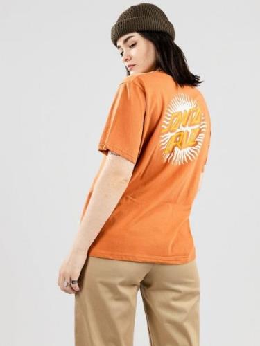 Santa Cruz Daylight Dot T-shirt orange