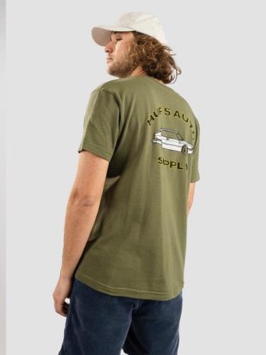 HUF Chop Shop Pocket T-shirt grøn