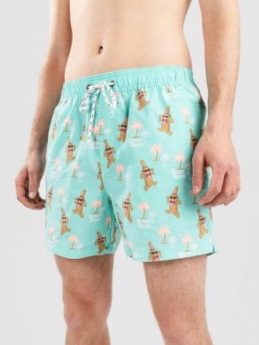 Party Pants Beer Run Boardshorts grøn