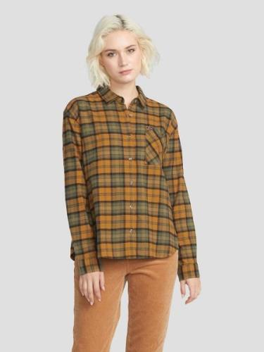 Volcom Plaid To Meet U Skjorte brun