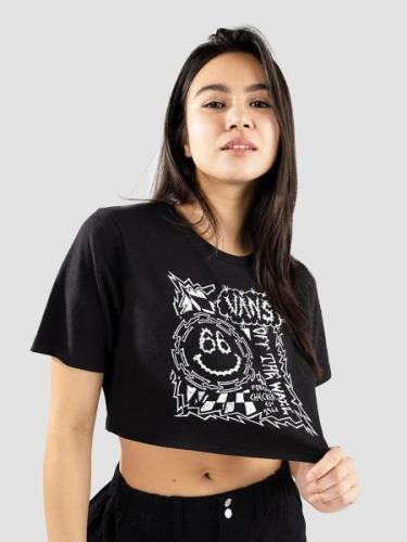 Vans Forever Checker Crew Crop Ii T-shirt sort