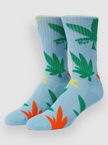 HUF Abstract Plantlife Strømper blå