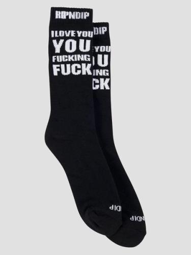 RIPNDIP Ily Fuckin Fuck Socks sort