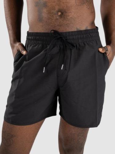 Volcom Lido Solid Trunk 16 Boardshorts sort