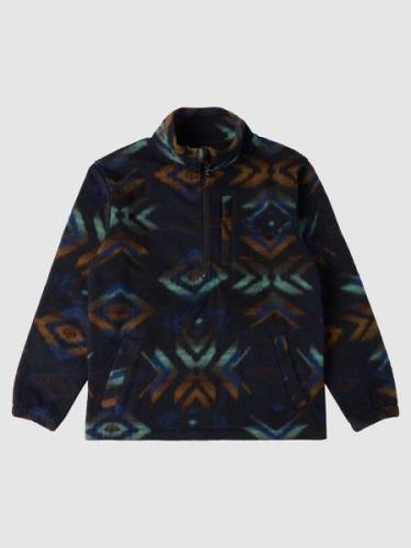 Billabong Boundary Mock Neck Fleecepullover blå