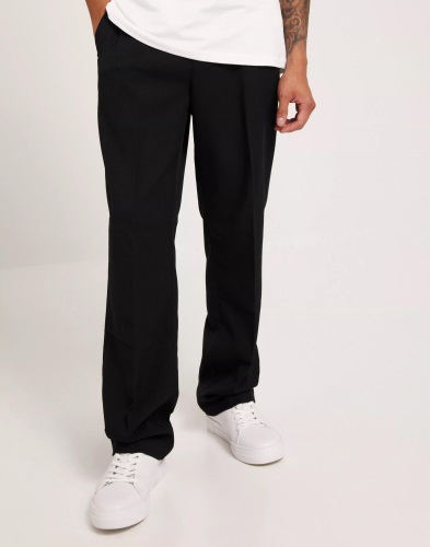 Les Deux Como Mélange Slacks Bukser Black Melange