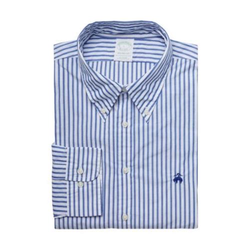 Milano Slim-Fit Sport Shirt, Broadcloth, Button-Down Collar