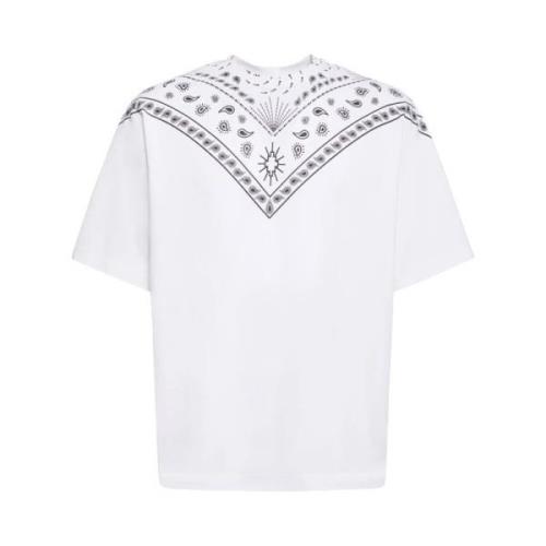 Bandana Oversize T-shirt Hvid Sort