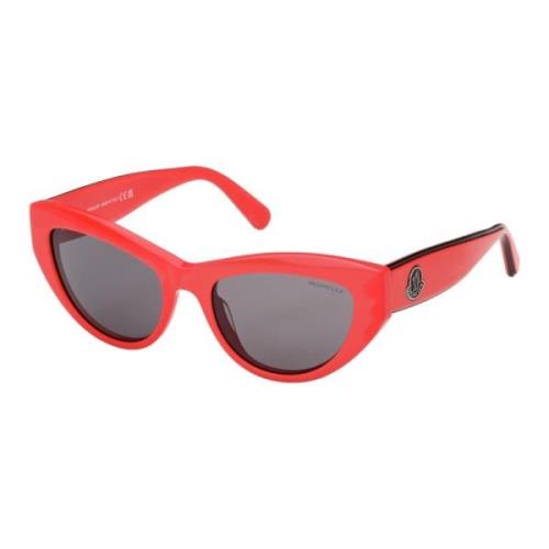 Røde Cat-Eye Solbriller til Moderne Kvinder