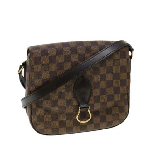 Pre-owned Canvas louis-vuitton-tasker