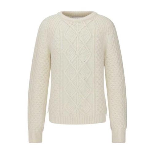 Stilfuld Ivory Crewneck Strik