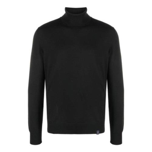 Sort Turtleneck Jumper