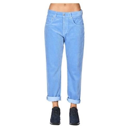 Klarblå Wide Fit Jeans