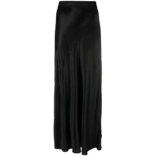 9999 Sort Lorena Maxi Nederdel