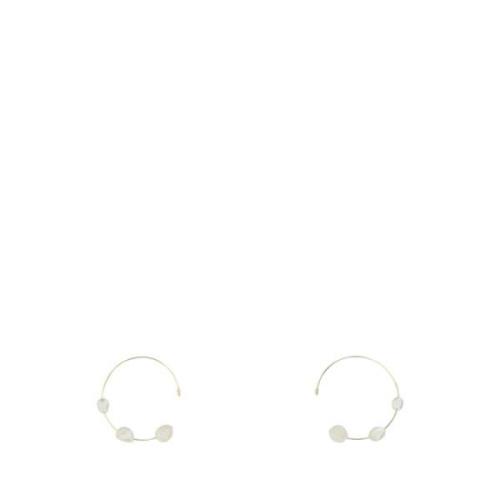 Guld metal nubia øreringe
