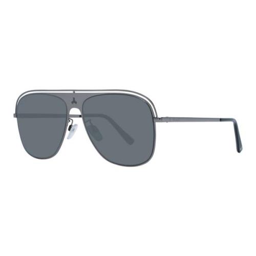 Gunmetal Aviator Solbriller til Mænd