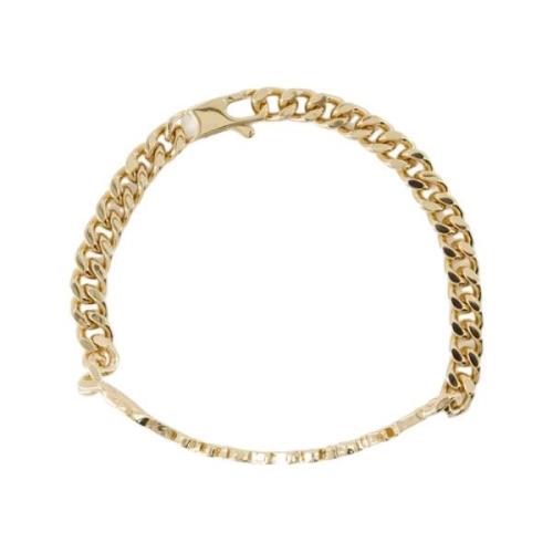 Elegant Messing Guld-tone Armbånd