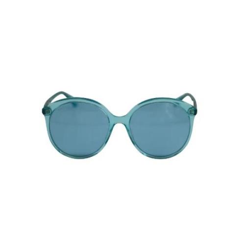 Vintage Turquoise Runde Solbriller