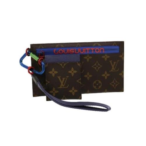 Pre-owned Canvas louis-vuitton-tasker