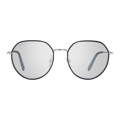 Stilfulde runde solbriller med grå linser