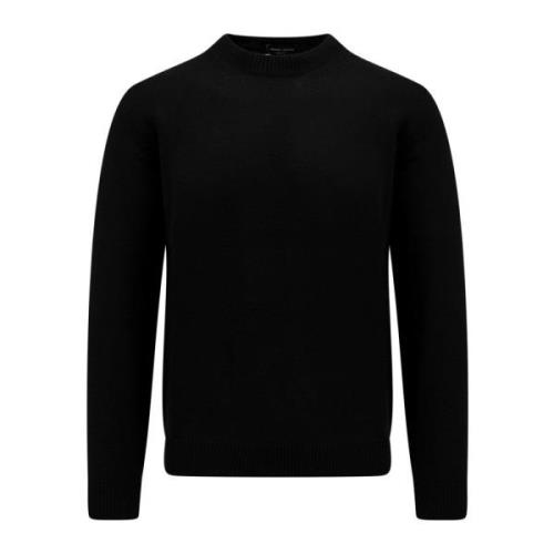 Sort Merinouldssweater - Hold dig varm og stilfuld