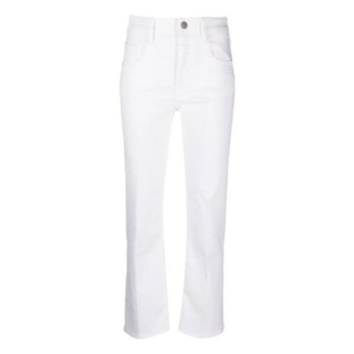 Hvide Flare Jeans Kate