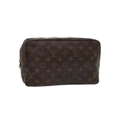 Pre-owned Canvas louis-vuitton-tasker