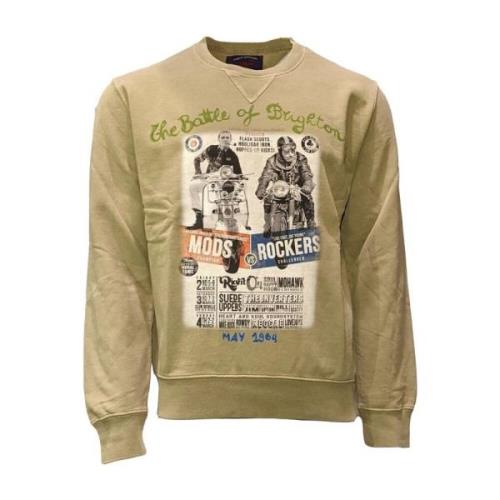 Brighton Battle Beige Sweater med Rund Hals