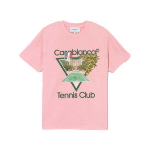 Tennis Club Icon Pink T-Shirt