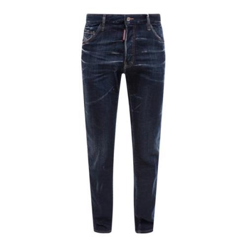 Blå Denim Jeans - Klisk Stil