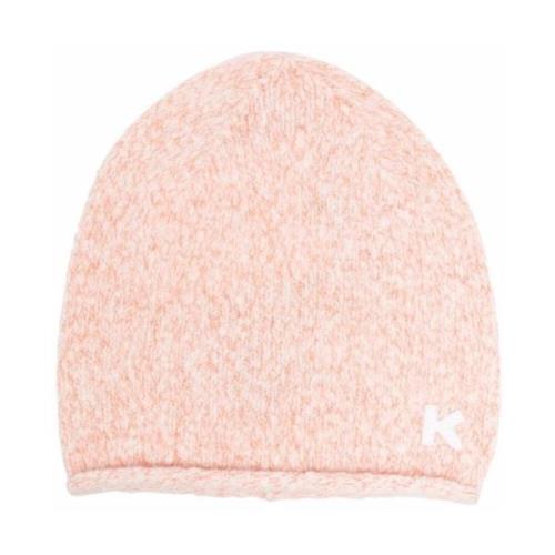 Pink K Logo Beanie