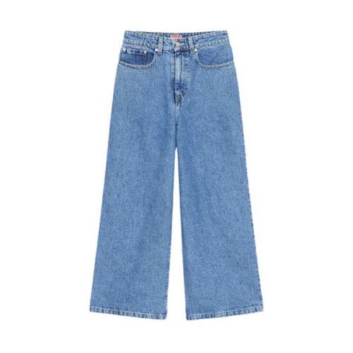 Højtaljede Jeans