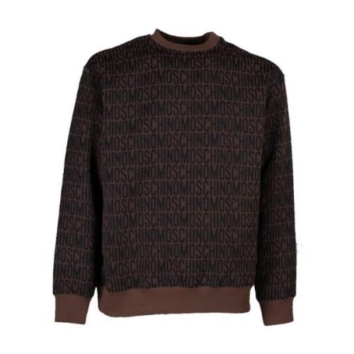 Brun Allover Print Sweatshirt