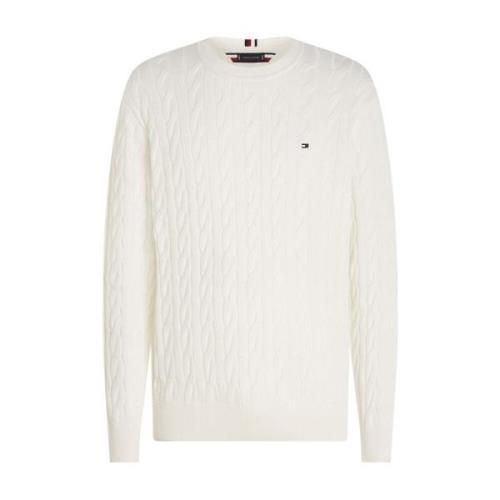 Klassisk Cable Crew Neck Sweater