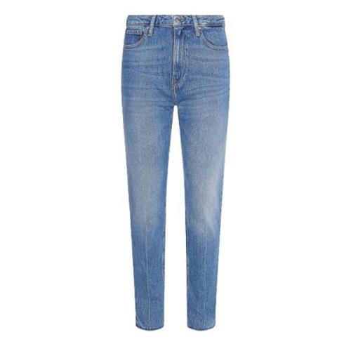 Højtaljede Slim Fit Jeans