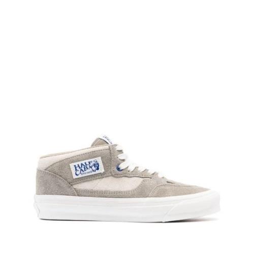 Creme Hvid & Grå Half Cab Sneakers