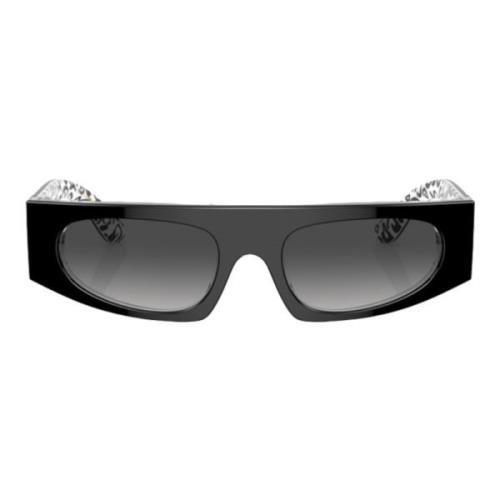 Stilfulde solbriller med unikt crosted design