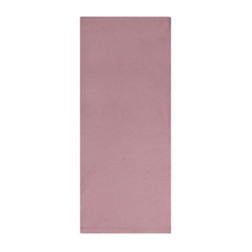 Pink Cashmere Logo Patch Tørklæde