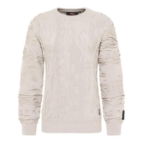 Ensfarvet Rund Hals Pullover D`Andrea