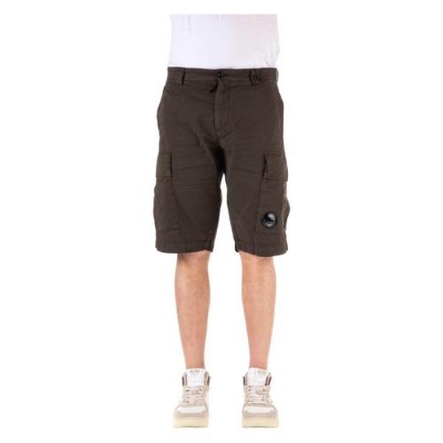 Grøn Superlet Bomuld Bermuda Shorts