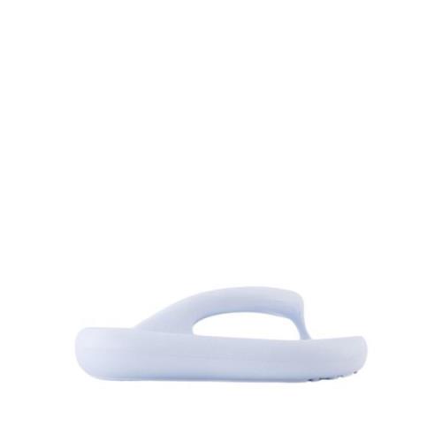 Dusty Blue Slide Sandaler - Eva