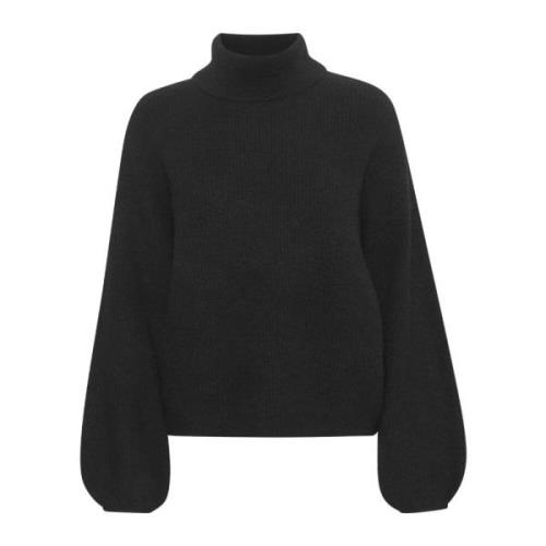 Luksuriøs Alphagz Rollneck Strik