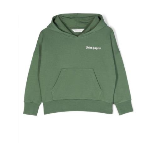 Grøn Hvid Classic Overlogo Hoodie