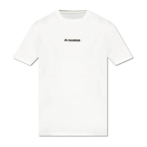 Bomuld T-shirt med et logo