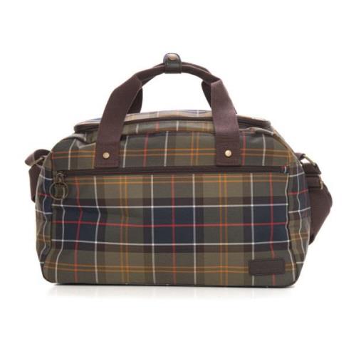 Tekstil Tartan Taske med Lynlåslukning