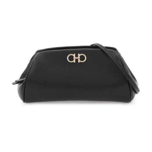 Gancini Grained Læder Clutch