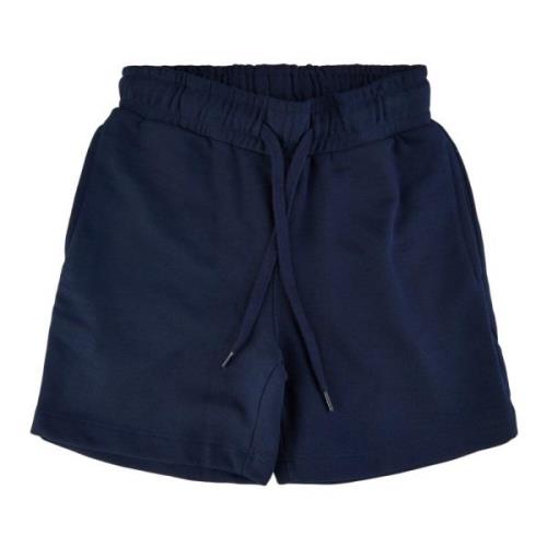 Navy Blazer Sweat Shorts